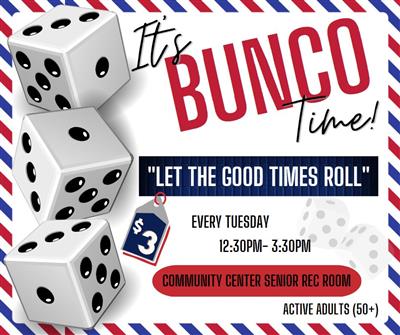 Flyer with details on Bunco program