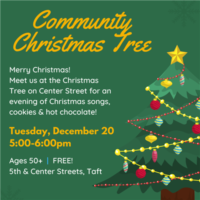 West Side Recreation & Park District: Community Christmas Tree