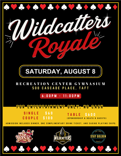 Wildcatters Royale flyer Wildcatters Royale flyer
